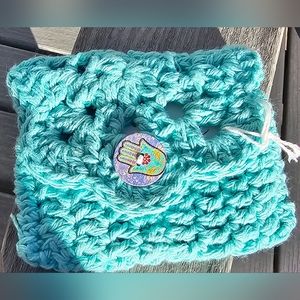 Crochet card/change holder